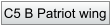 C5 B Patriot wing